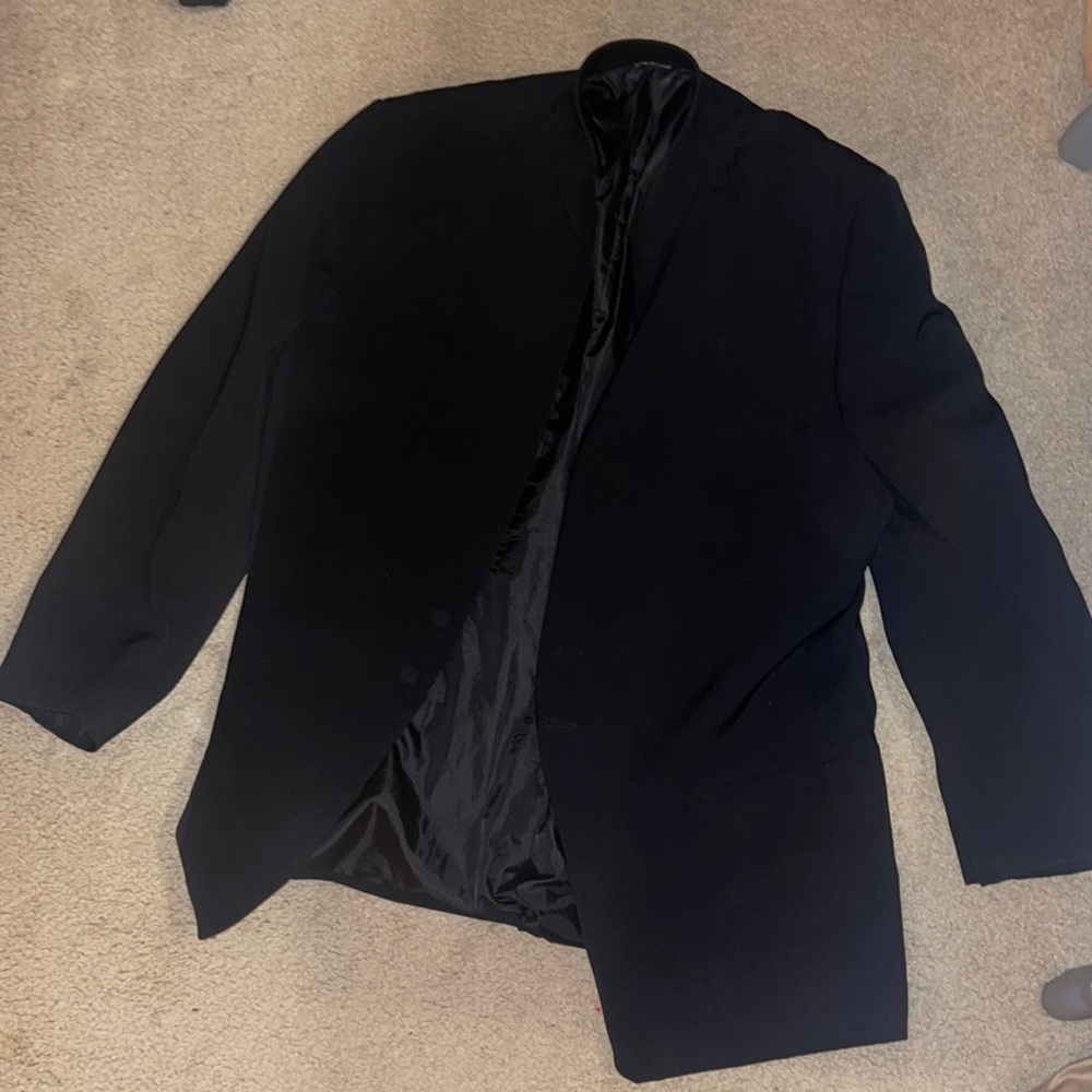 Mens Black Suit